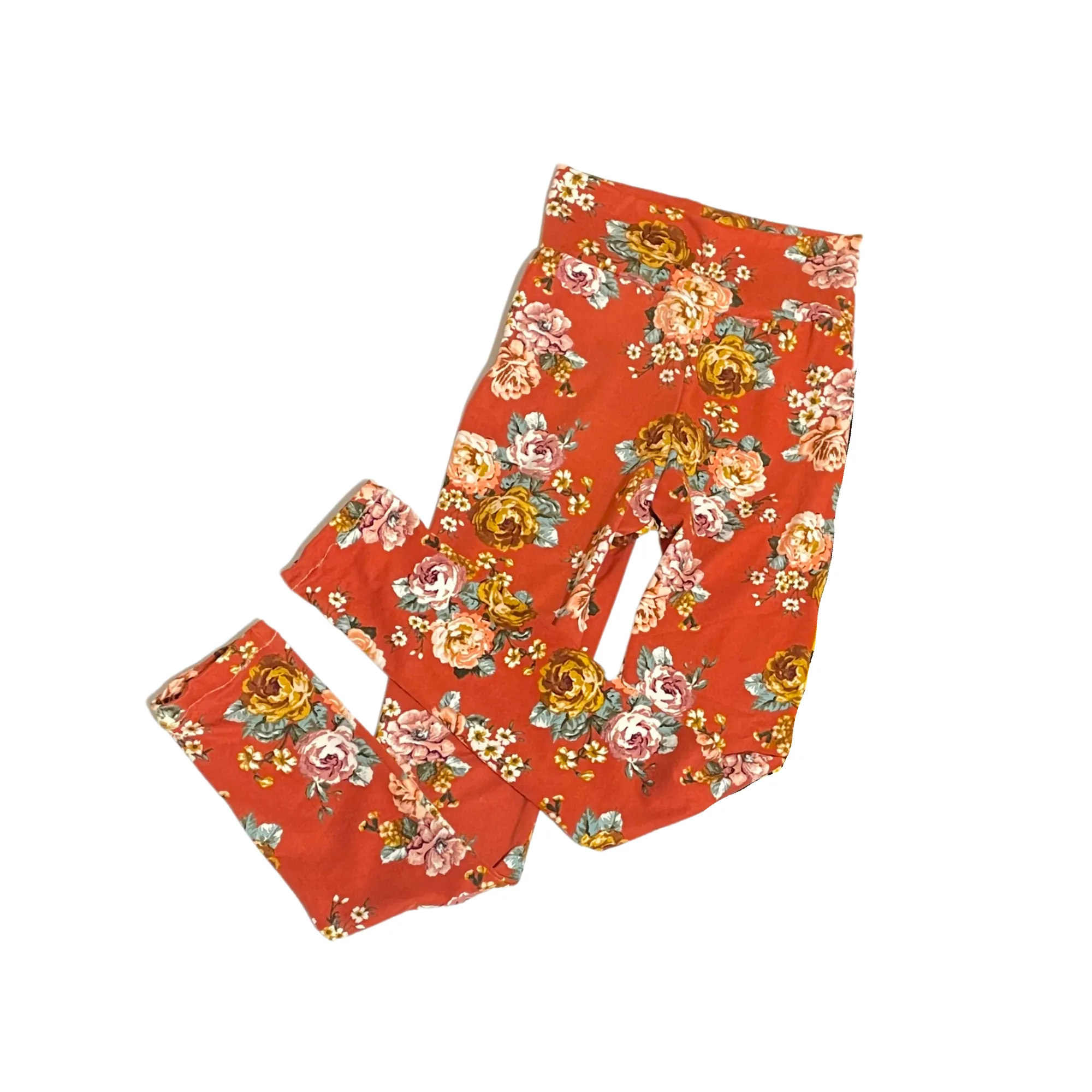 Floral Leggings For Girls