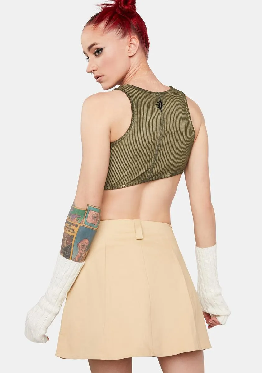 Follow The Rules Mini Skirt
