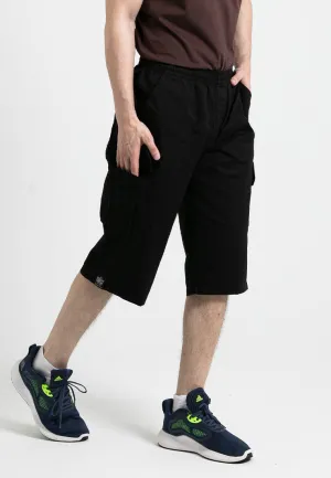 Forest 100% Cotton Twill 27"/28" Cargo Pants Men Shorts Casual 3 Quarter Short Pants Men | Seluar Pendek Lelaki - 65796