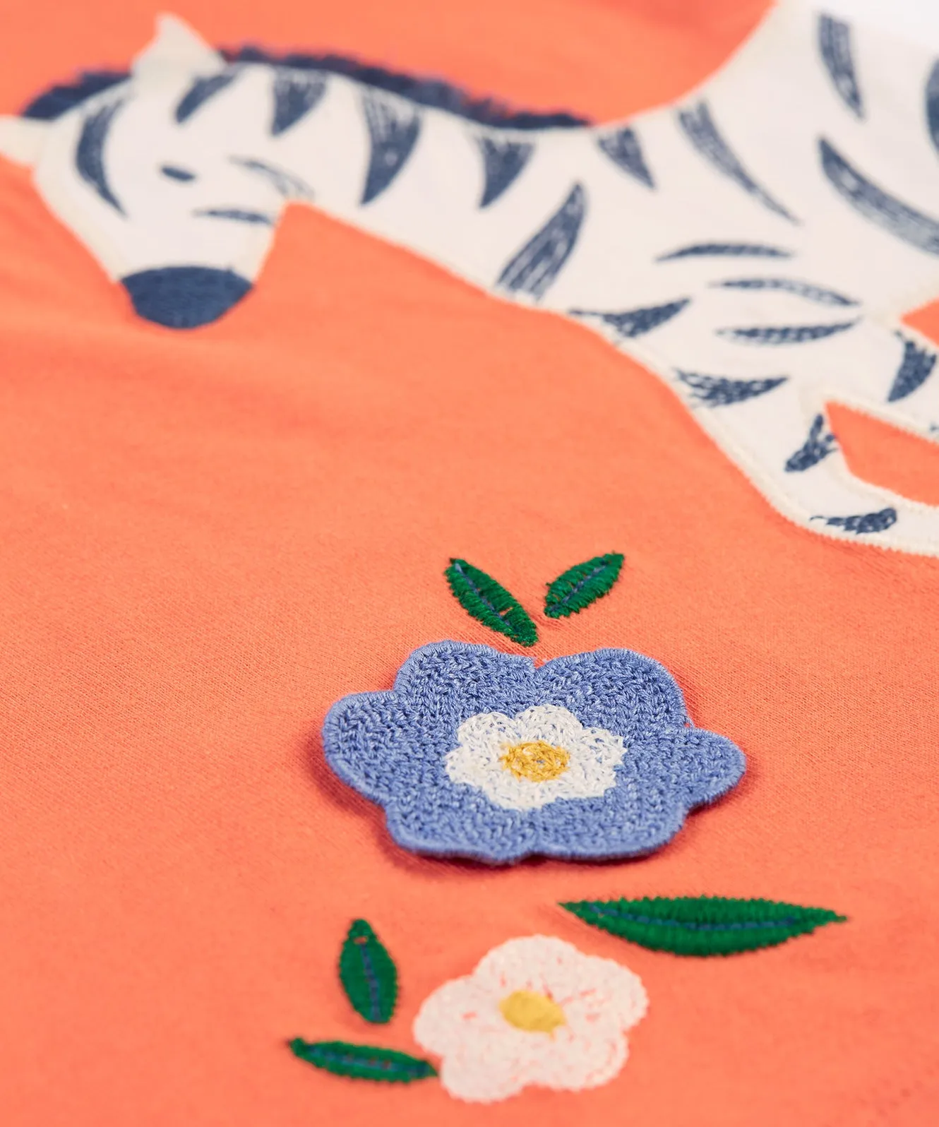 Frugi Opal Outfit - Cantaloupe/Rainforest Friends