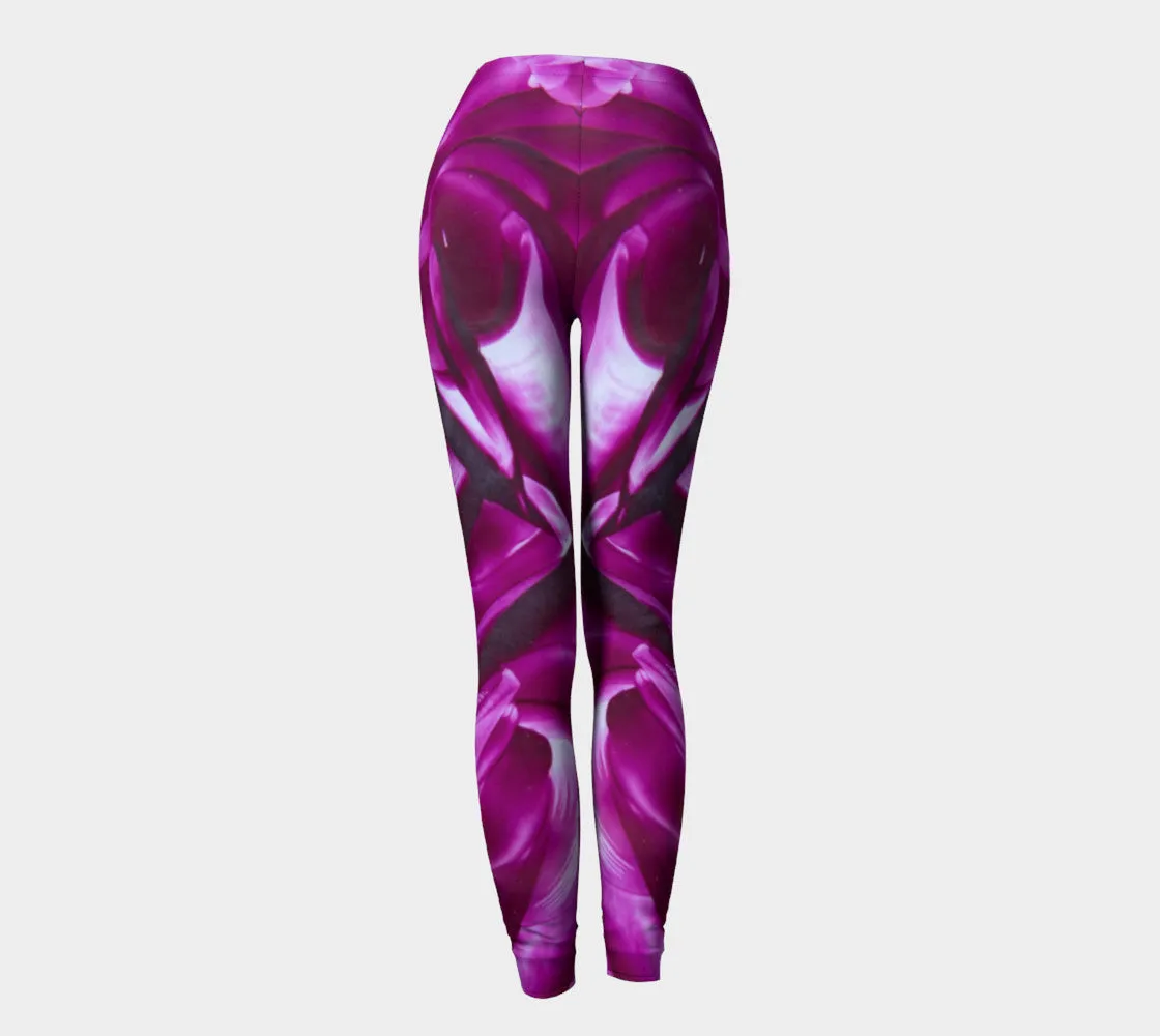 Fuchsia Rose Leggings