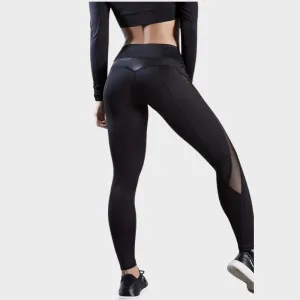 GAIA - Yoga Leggings i mesh för kvinnor
