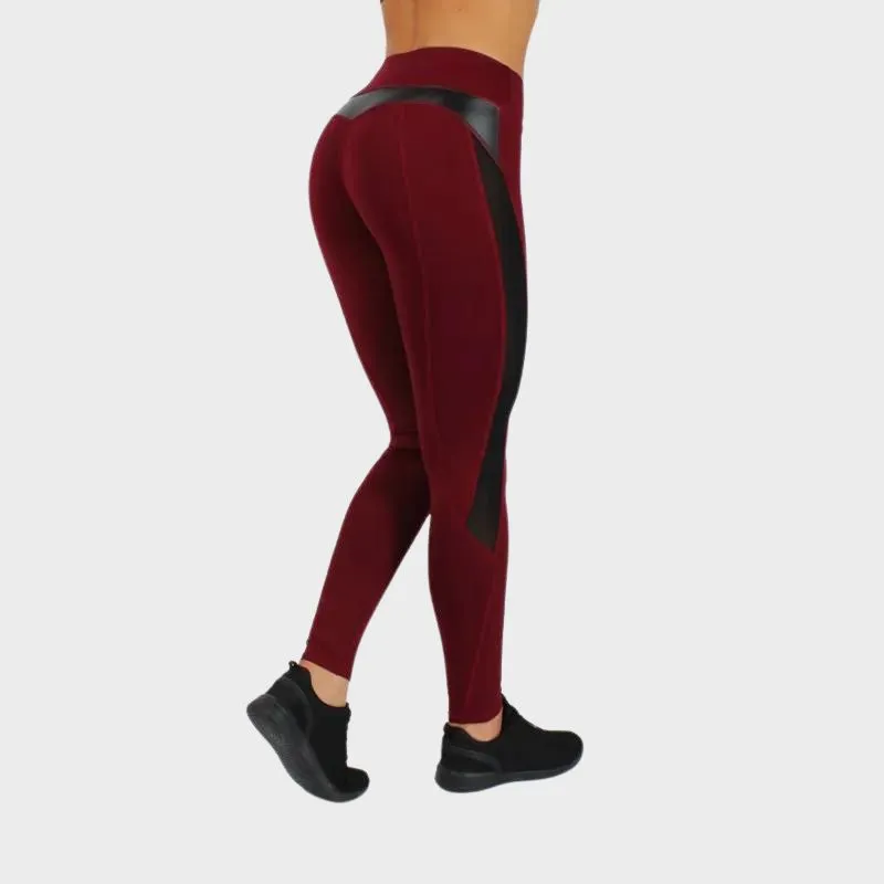 GAIA - Yoga Leggings i mesh för kvinnor