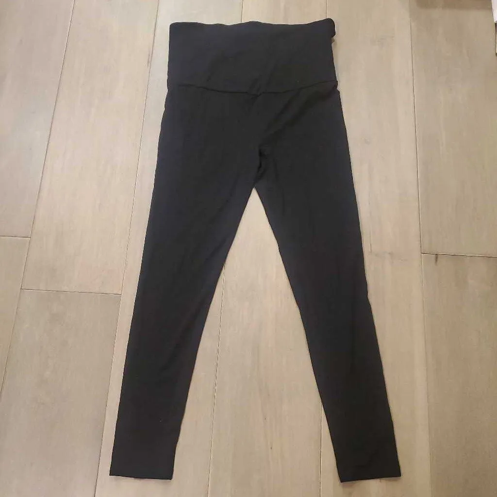 Gap Maternity soft black leggings Small