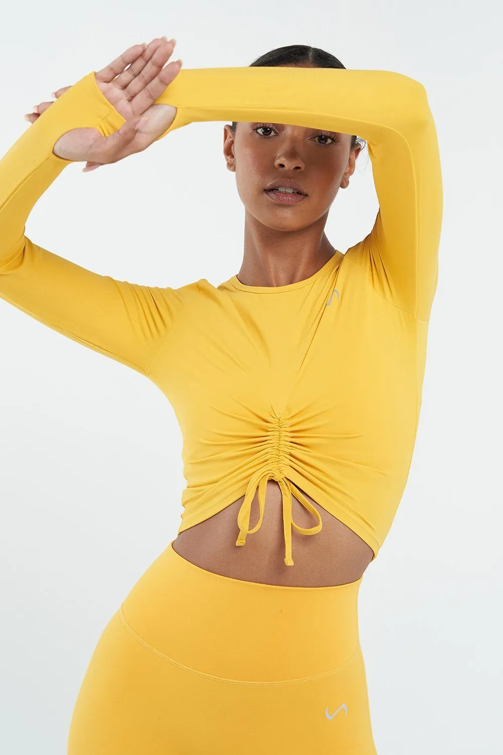 Genesis Long Sleeve Crop Top