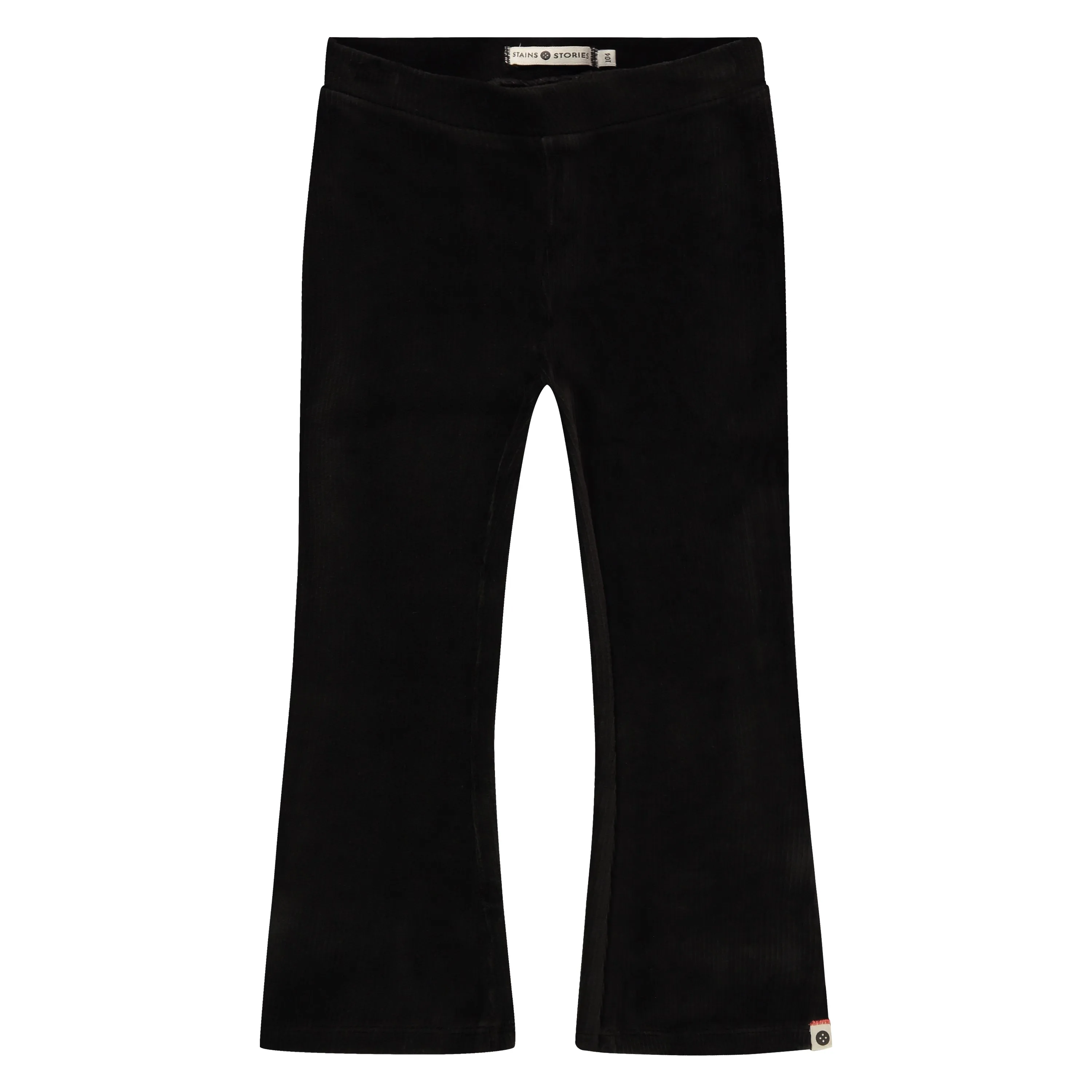 Girls Flared Velvet Pants