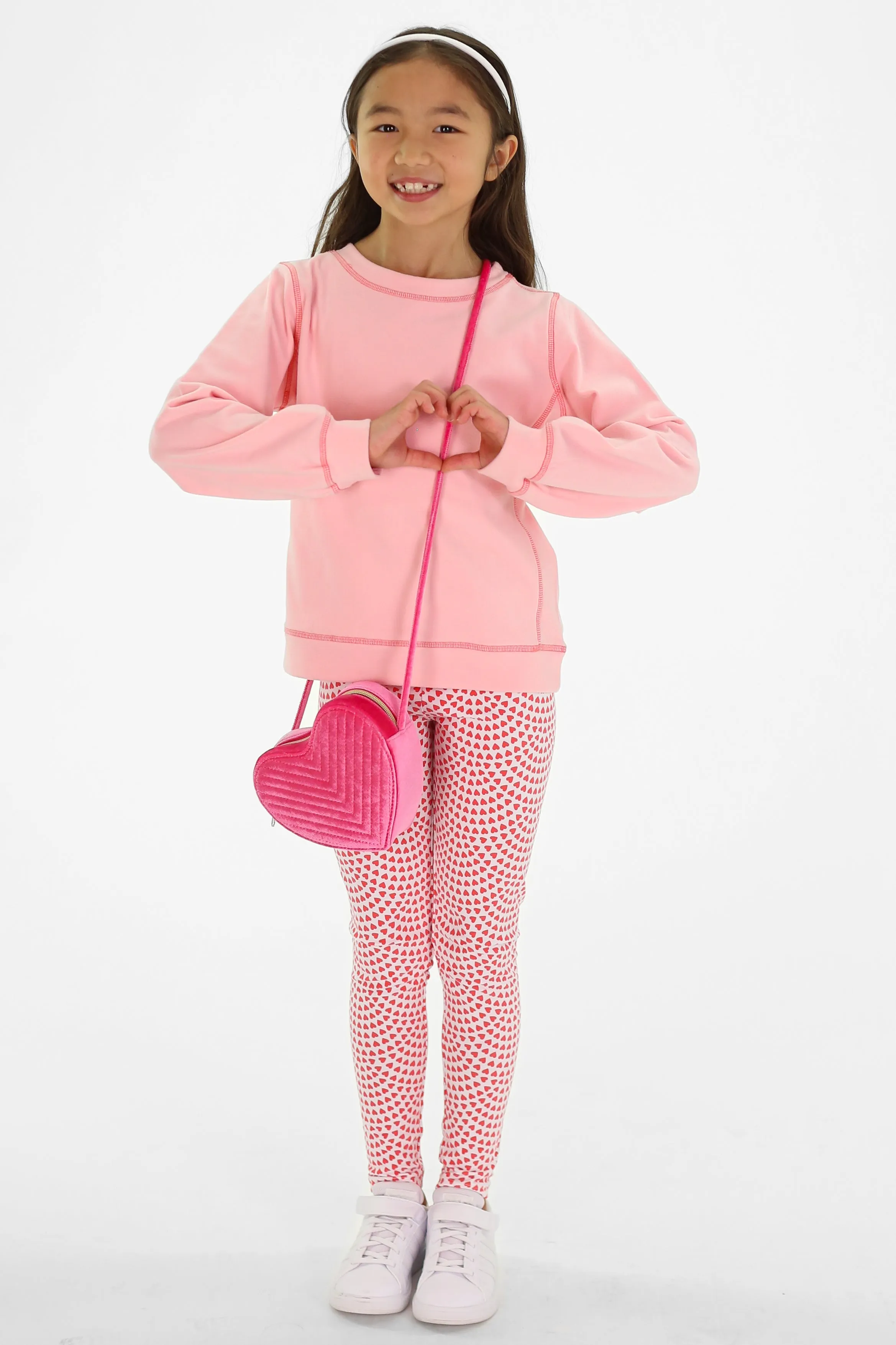 Girls Lolly Legging in Queen of Hearts
