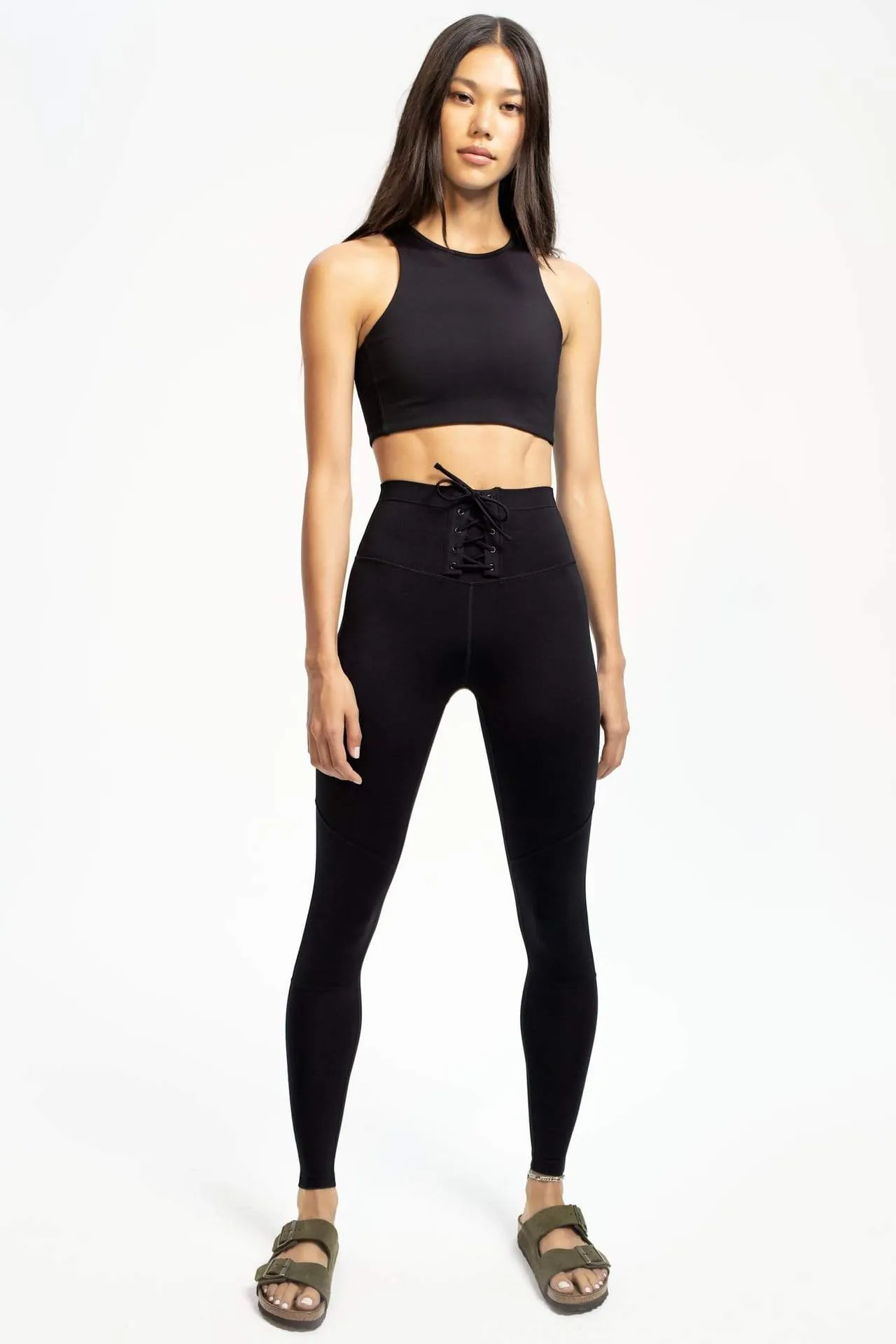 Glenda High Waist Recycled Tech Flex, Black