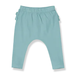 Gouda Leggings w/ Ruffles - Mint