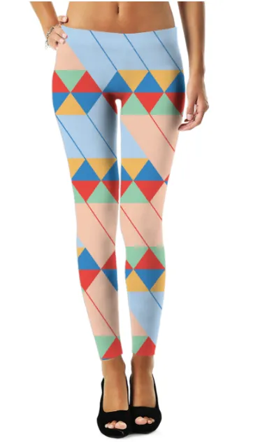 Graphic Pattern (1) Legging