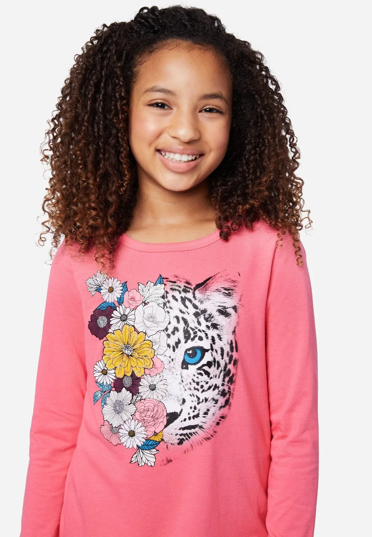 Graphic Scoop-Neck Tee