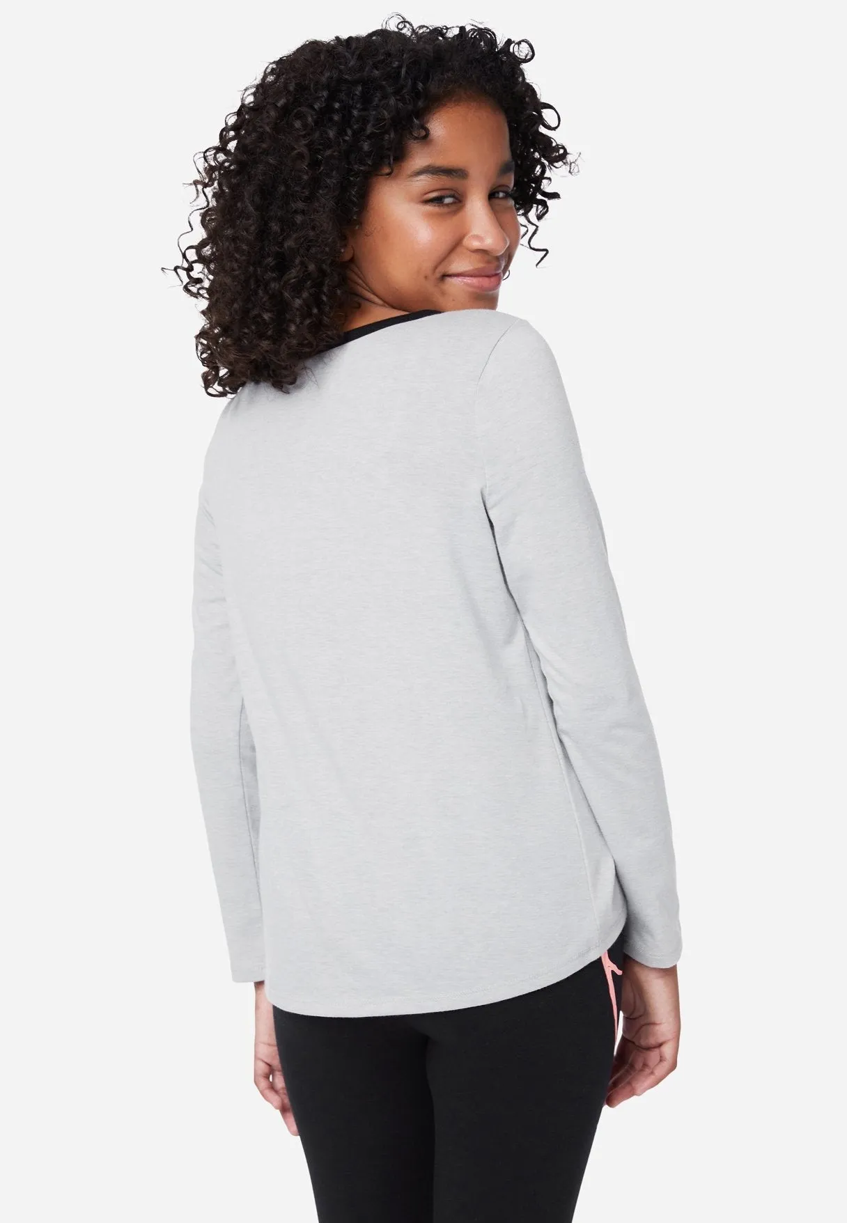 Graphic Scoop-Neck Tee