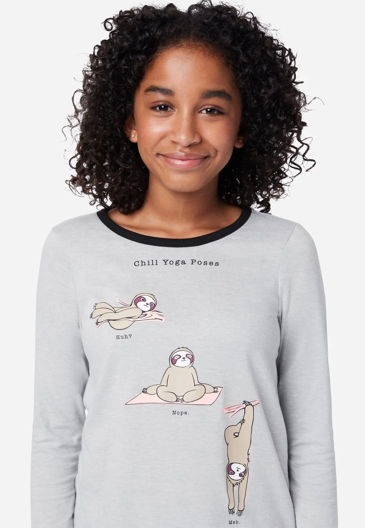Graphic Scoop-Neck Tee