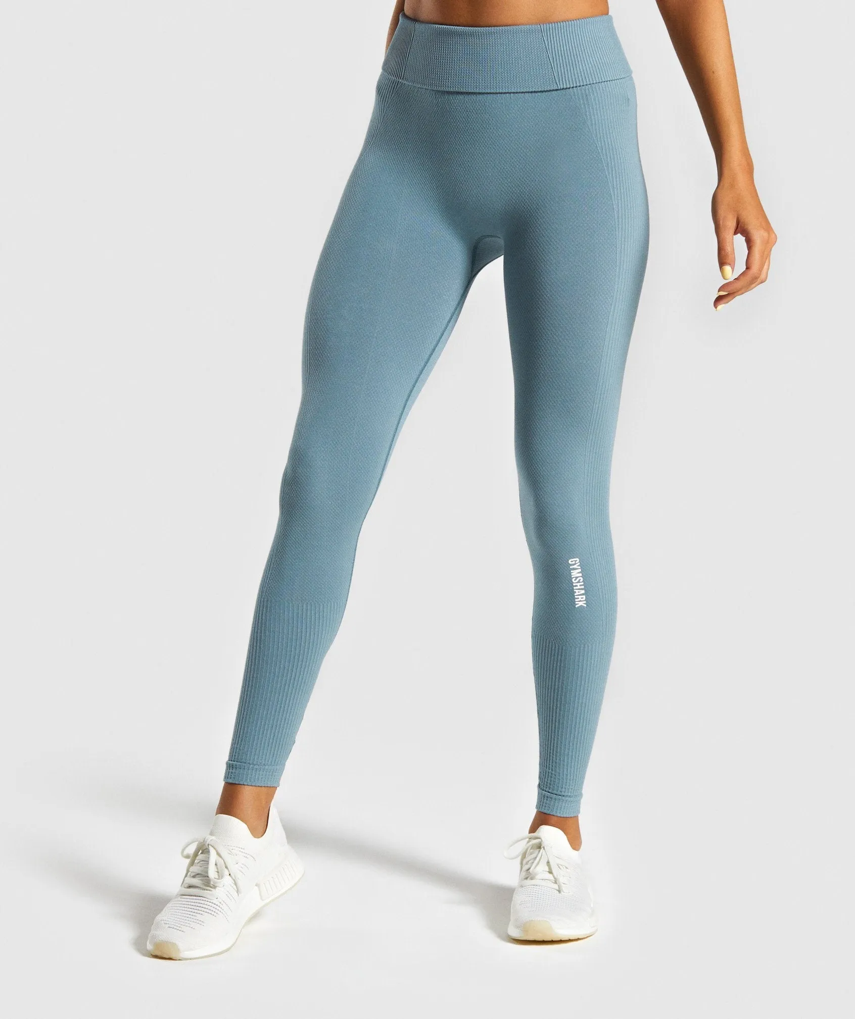 Gymshark Power Down Leggings - Turquoise