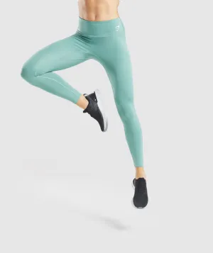 Gymshark Training Leggings - Light Green