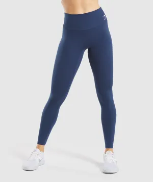 Gymshark Training Leggings - Navy