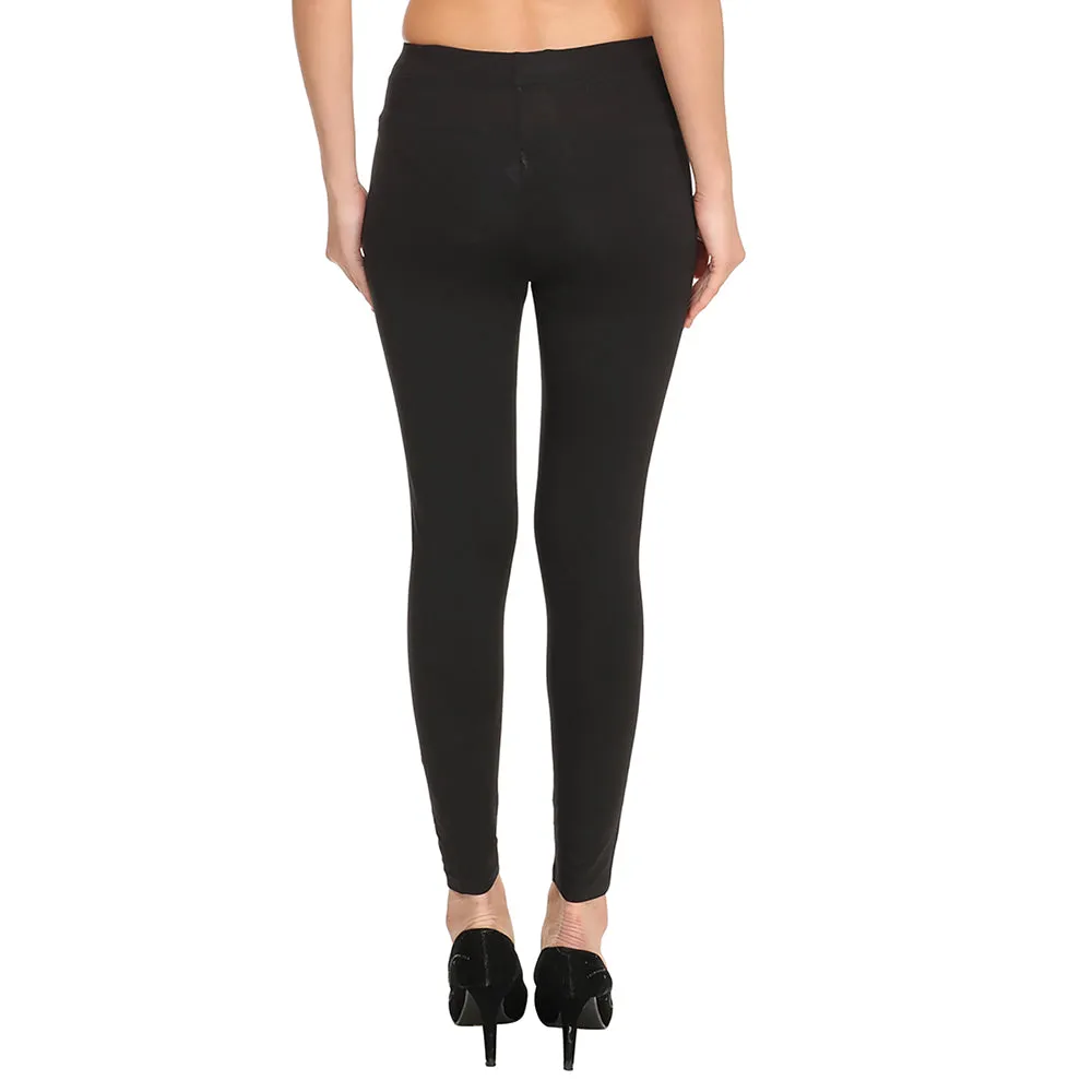 HiFlyers Women Ankle Length Leggings Pack Of 2