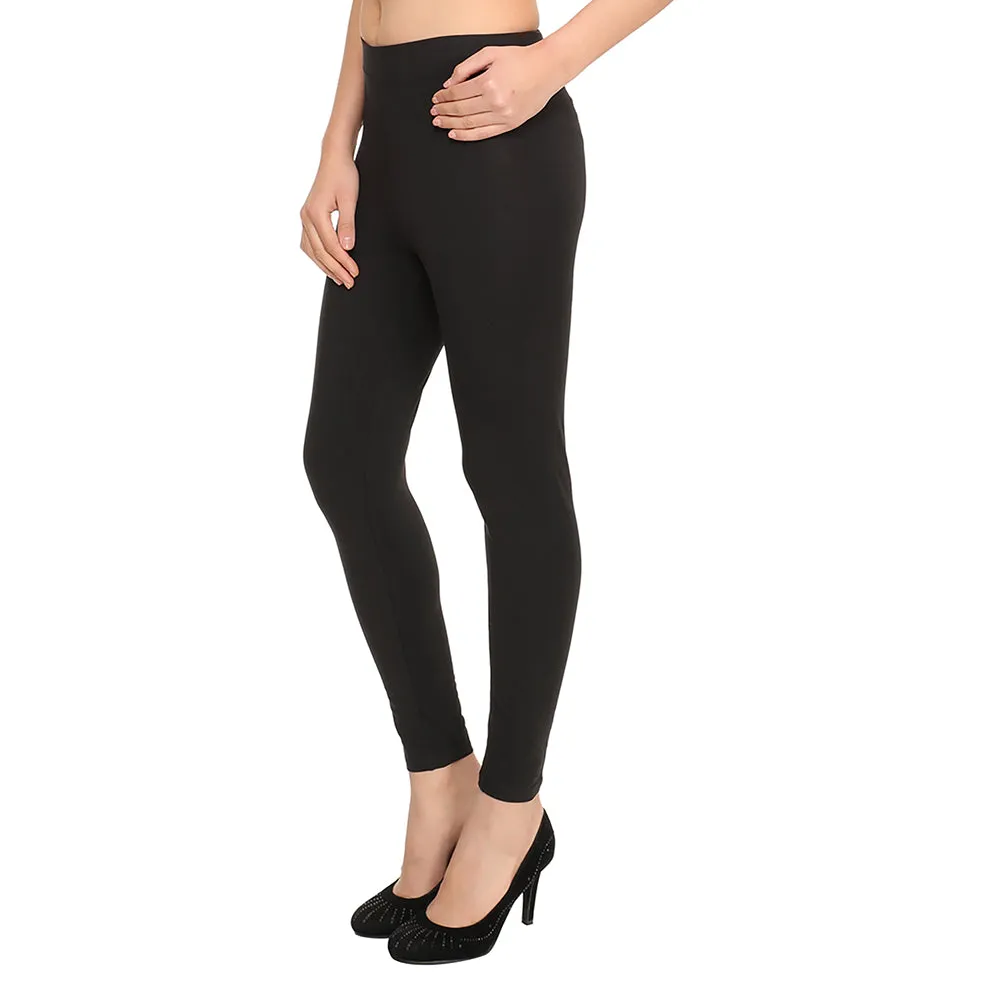 HiFlyers Women Ankle Length Leggings Pack Of 2