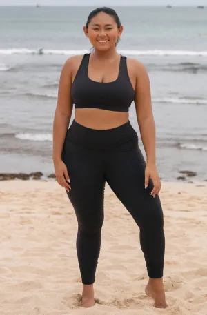 Hustle 7/8 Leggings Black