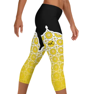 Indian Palace Architecture Capris & Compression Leggings