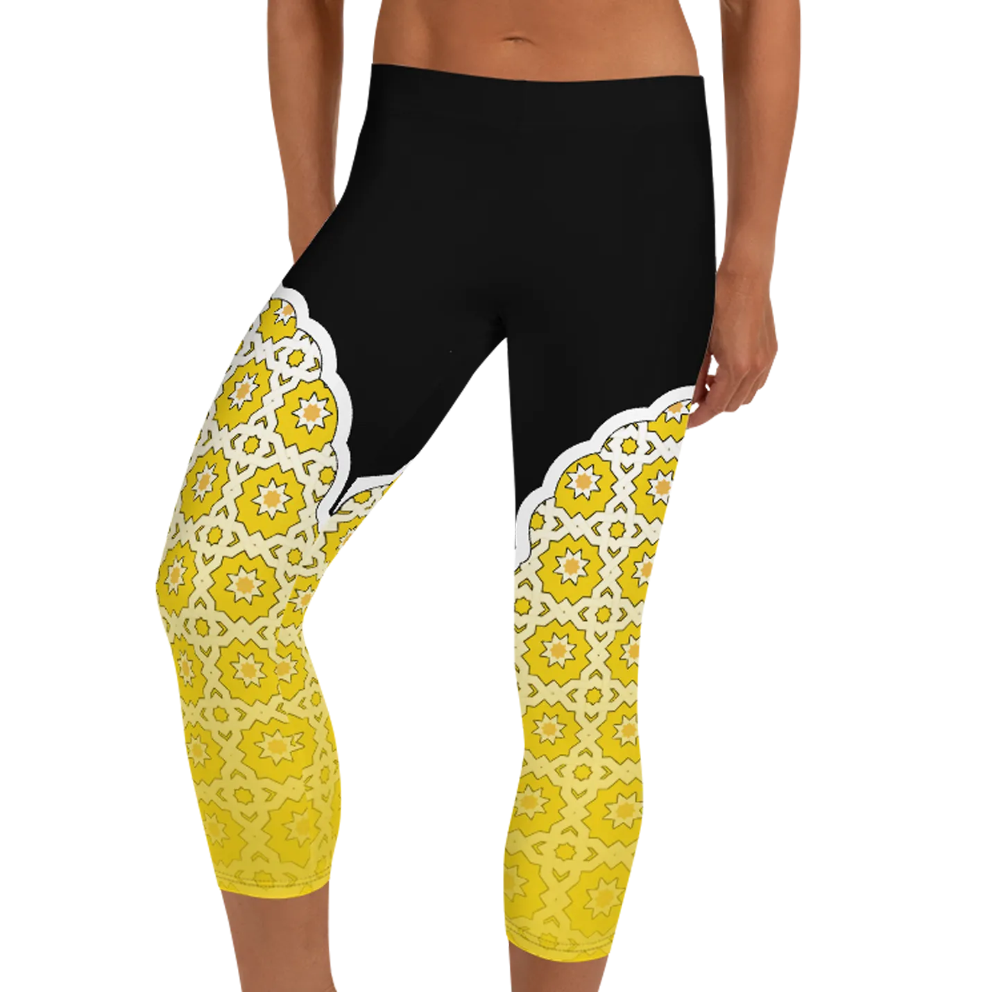 Indian Palace Architecture Capris & Compression Leggings