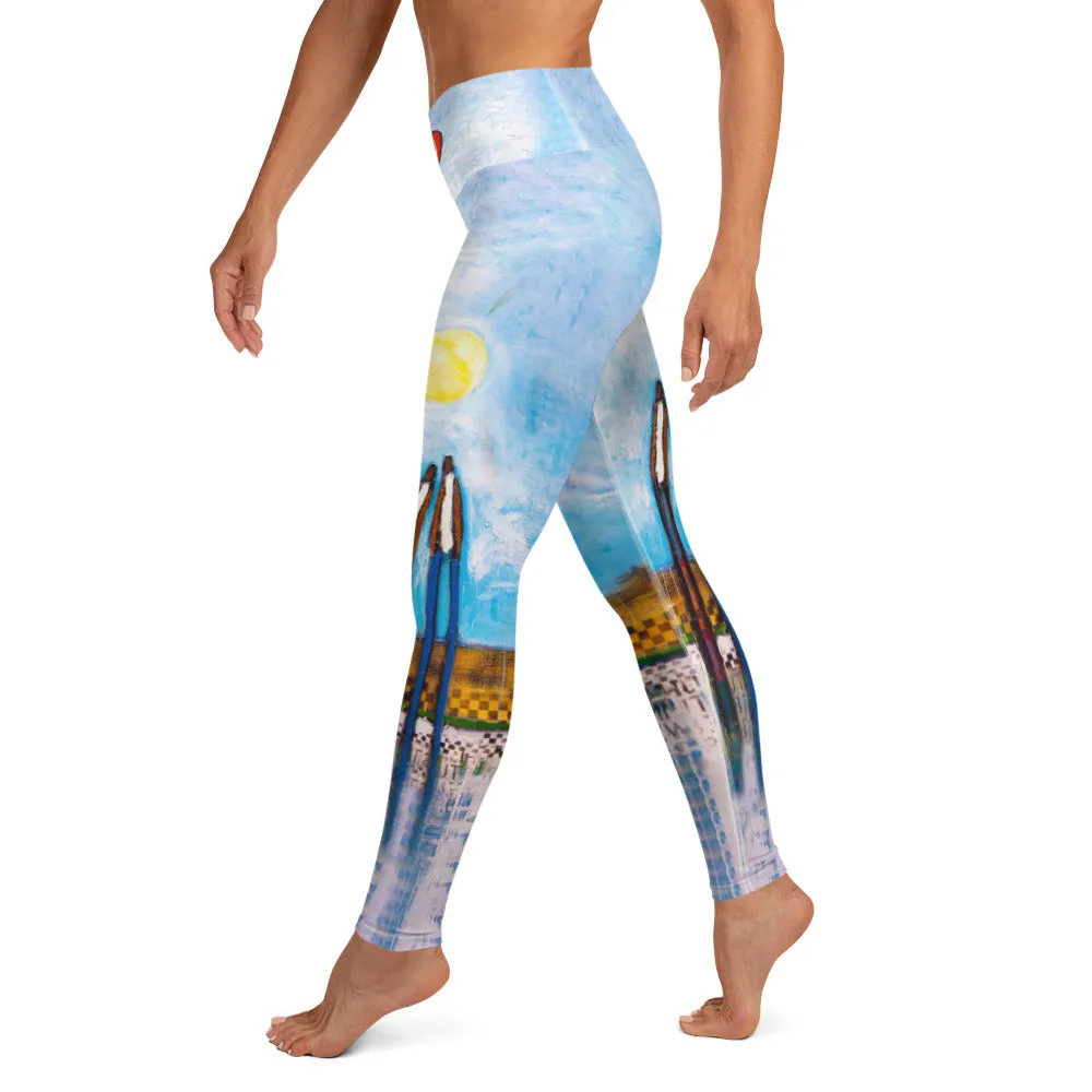 Island Romance Yoga Leggings
