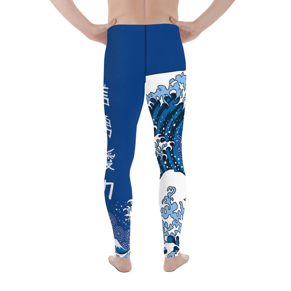 Japanese Raging Waves Men's Leggings