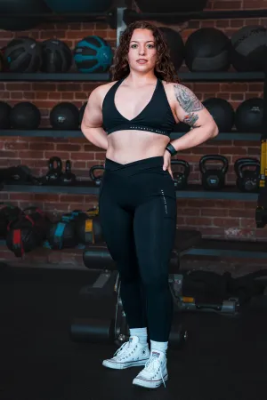 Jet Black Trinity Leggings