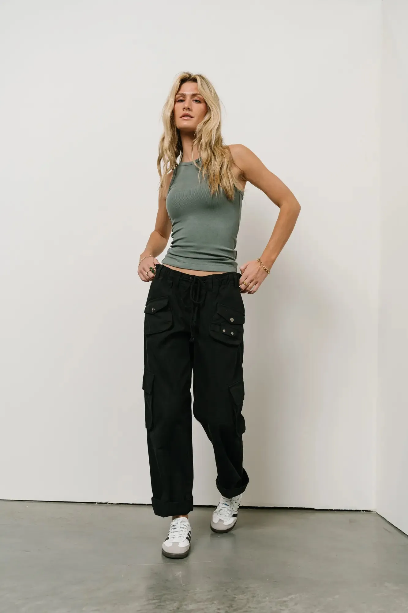 Kendall Tank in Teal - FINAL SALE