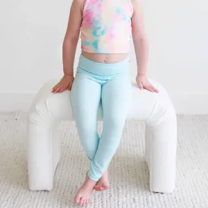 Kids CloudActive™ Leggings | Candy Blue