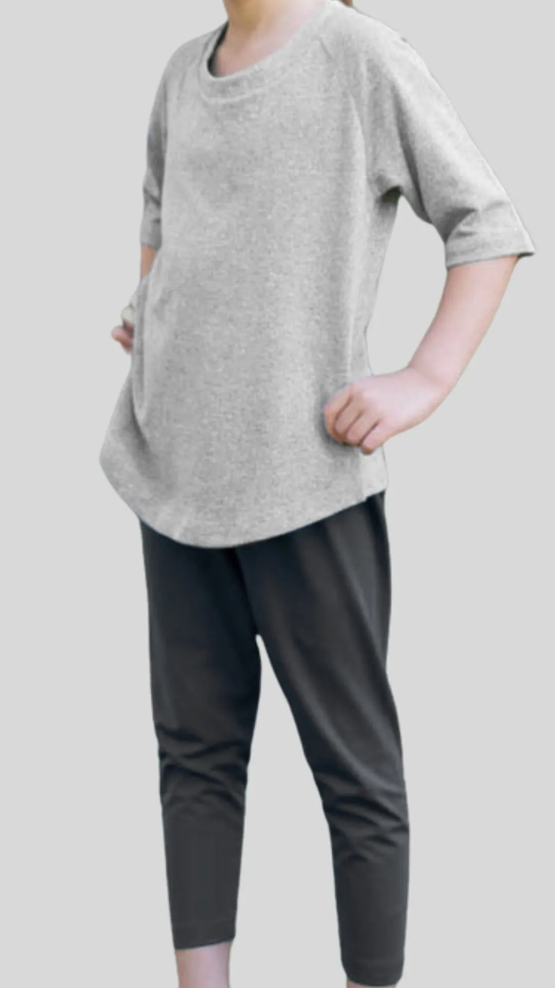 Kids Plain Leggings (3 Colors)