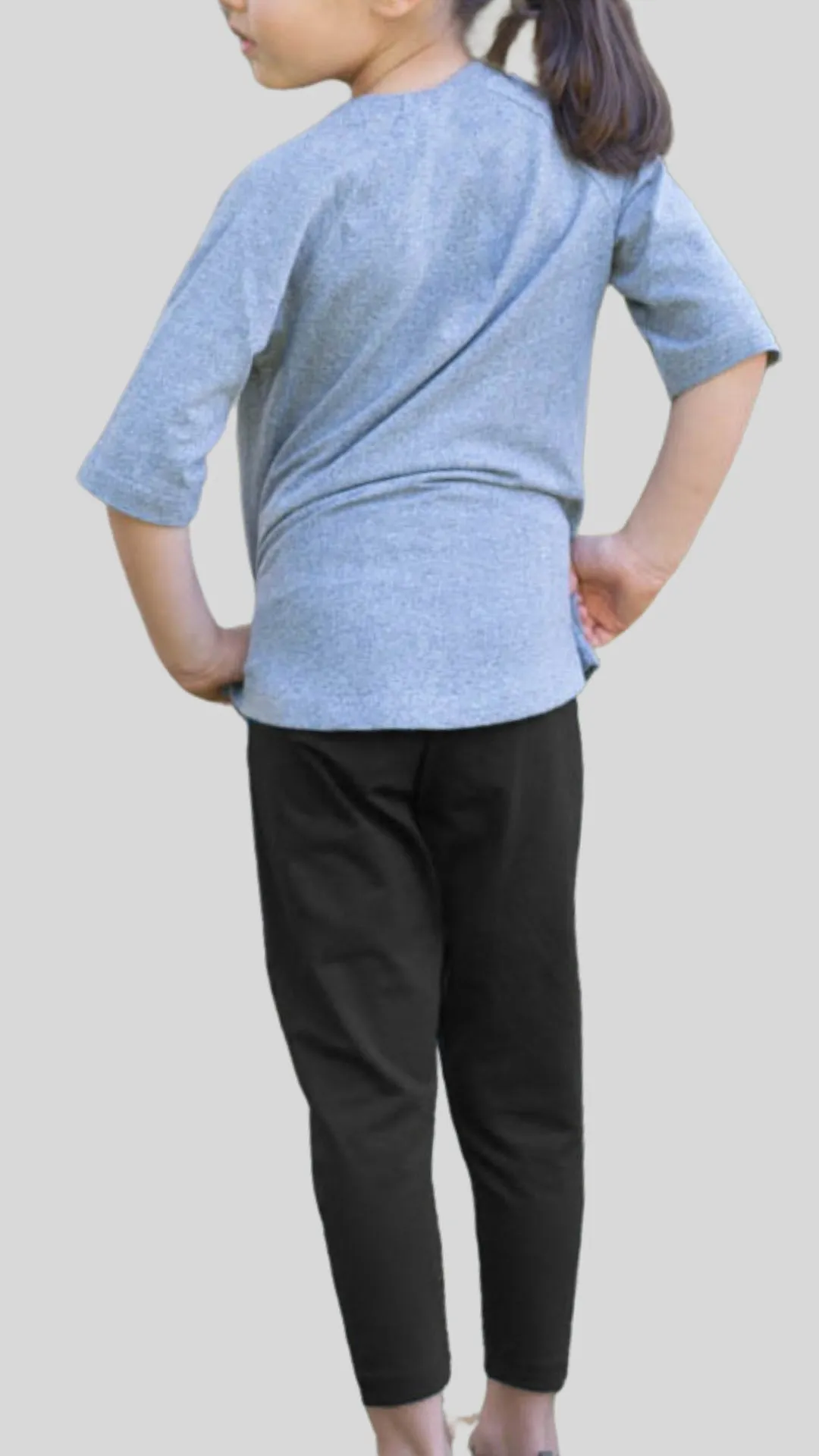 Kids Plain Leggings (3 Colors)