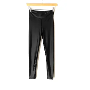 Koral Black Shiny Leggings NWT- Size S (Inseam 26”)