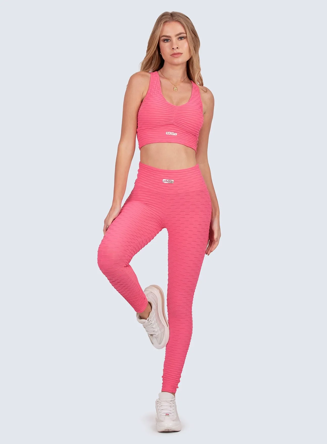 LEGGING EMANA GUSANITO-CORAL