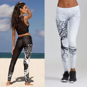 Legging impression arbre