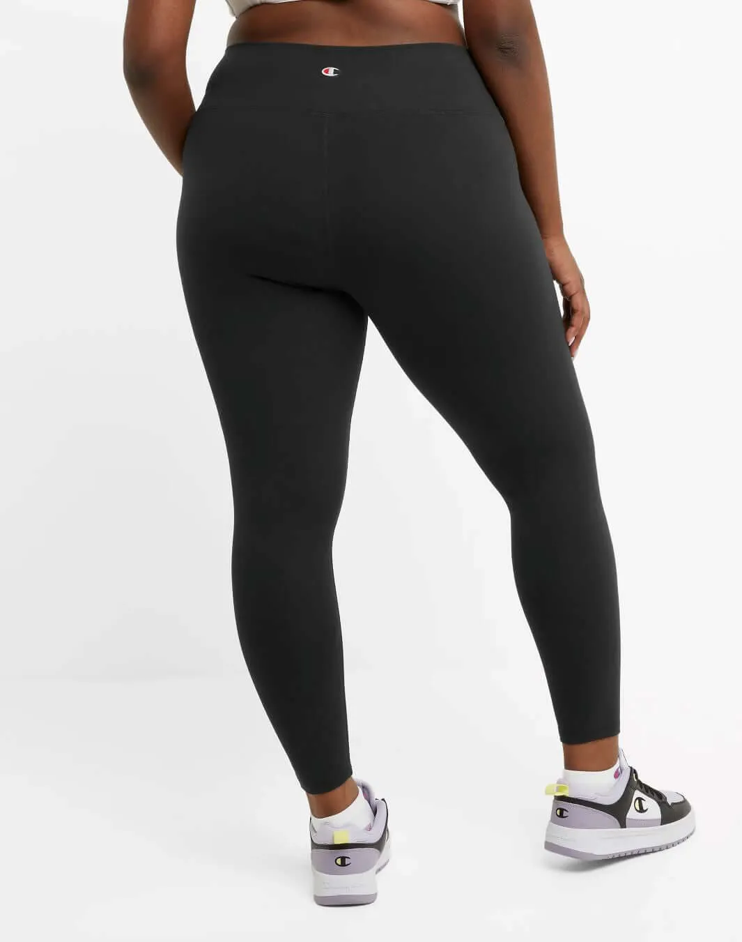 Legging Taille Plus 7/8 Soft Touch Echo (Noir) de Champion