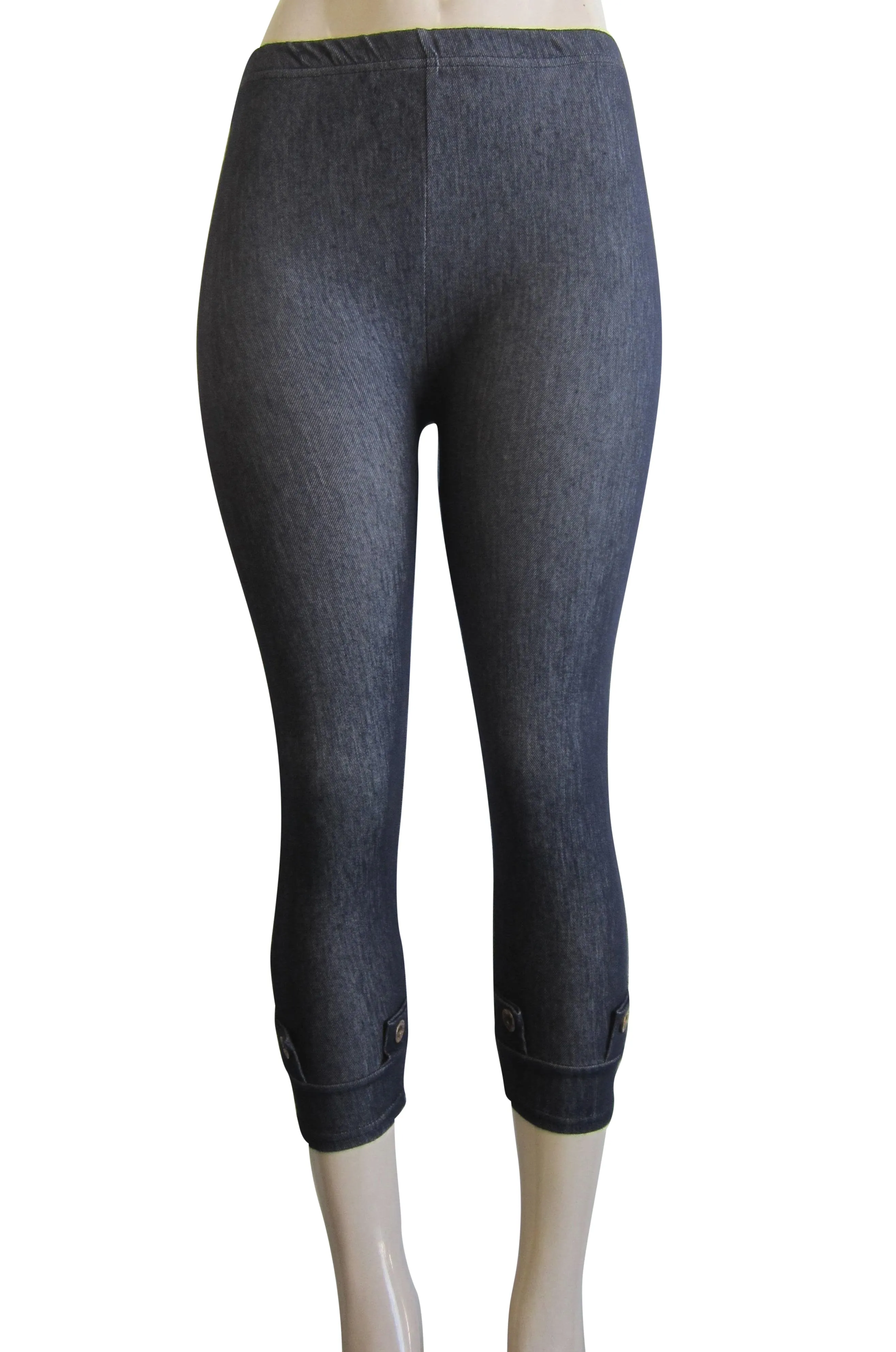 Leggings - Capri Denim Look (FAB-11272L)