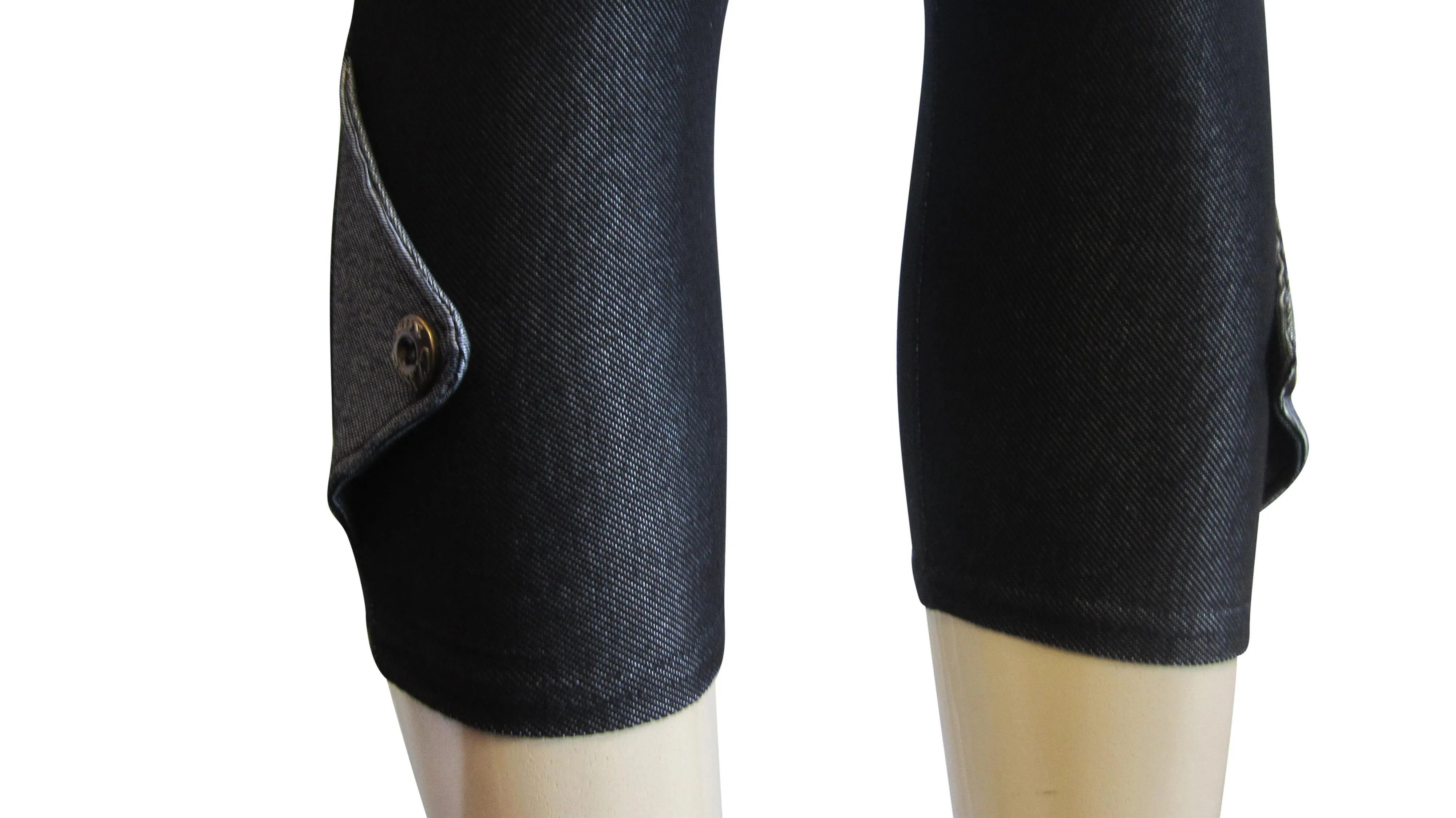 Leggings - Capri Denim Look  (FAB-11342L)