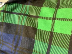 LEGGINGS CARREAUTÉS BLEU-VERT