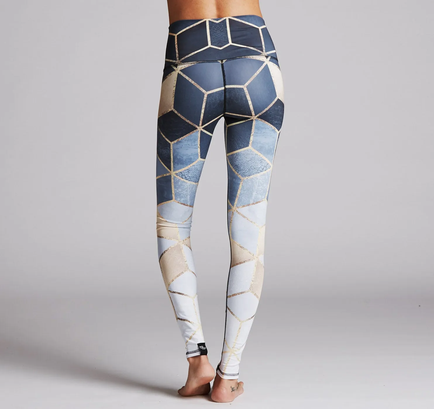 Leggings (Hi-Waist), Soft Cubes