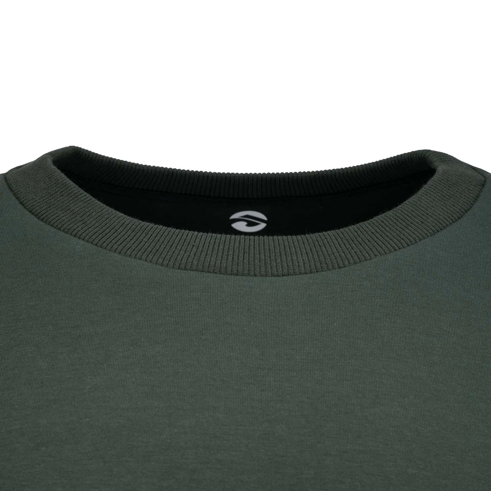 LeKanvy Versatile Unisex Crew Neck Green