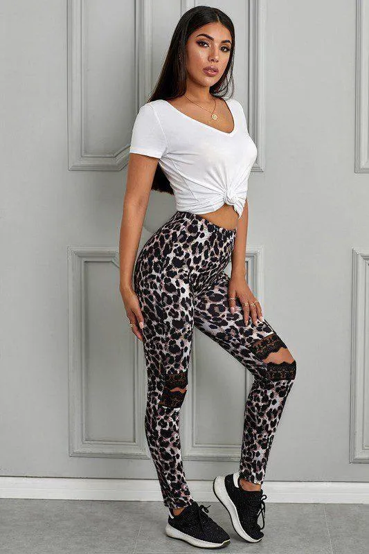 Leopard Print Leggings