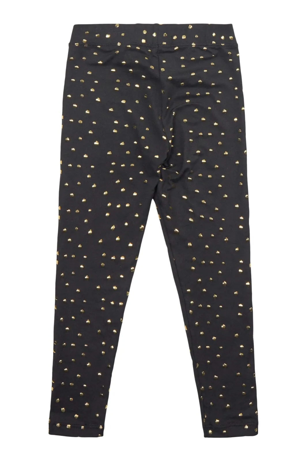 Liberté Ami - Alma-Leggings (Kids) - Black Gold Dot 2