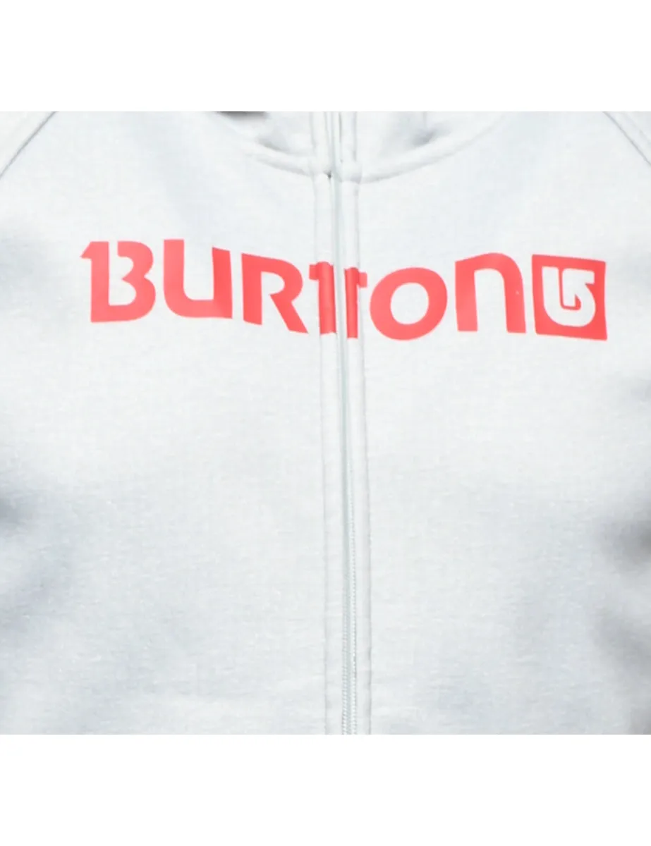 Light Grey Printed Sweatshirt - M