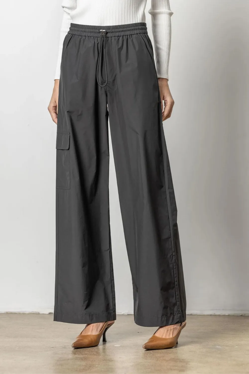 Lilla P Nylon Cargo Pant
