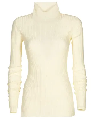 Long Sleeve Ribbed Turtleneck