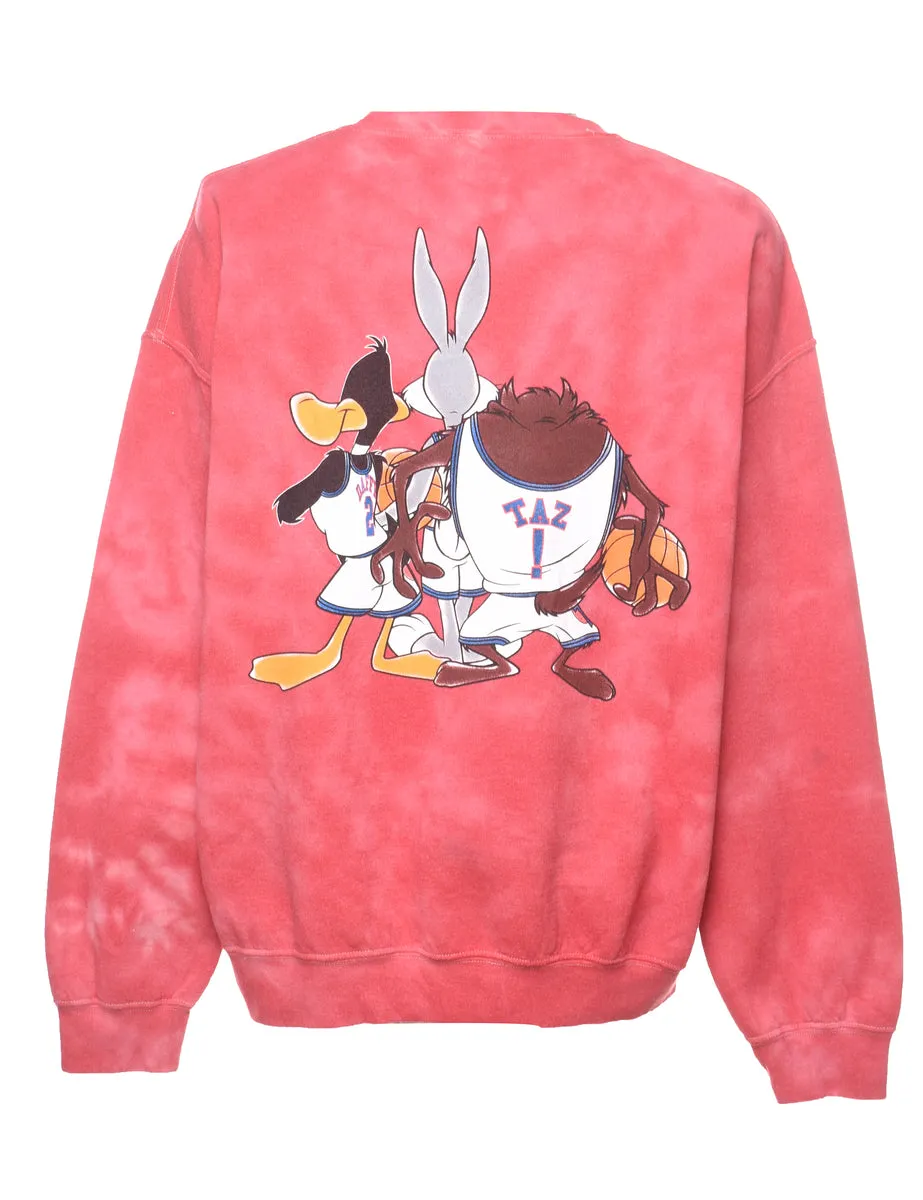 Looney Tunes Cartoon Sweatshirt - L