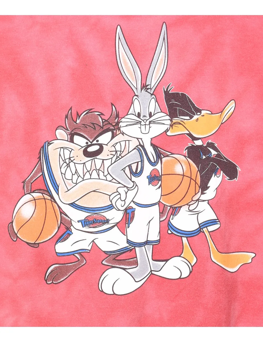 Looney Tunes Cartoon Sweatshirt - L