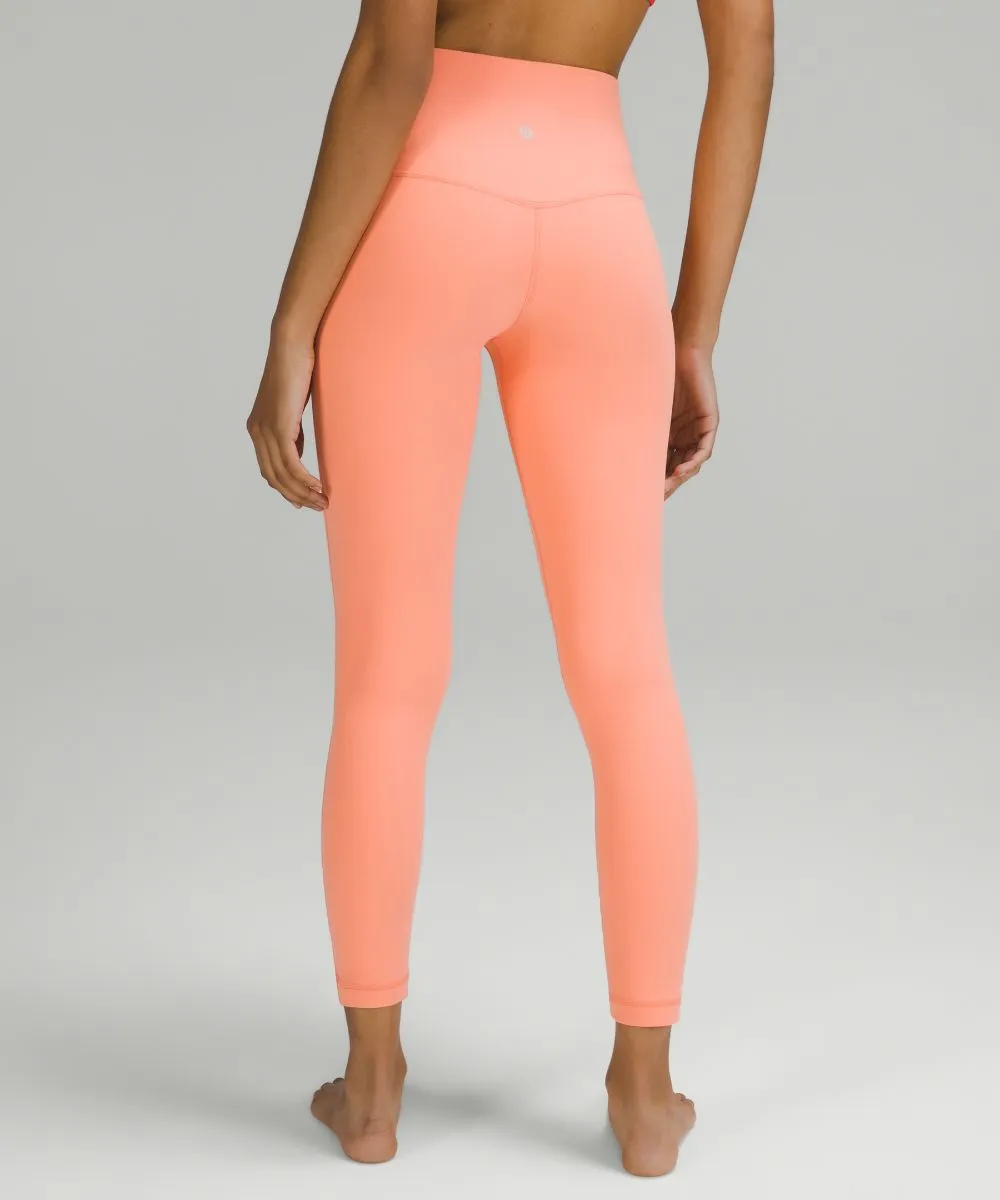 Lululemon High Rise Align Leggings, Coral