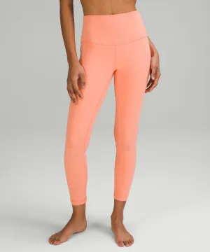 Lululemon High Rise Align Leggings, Coral